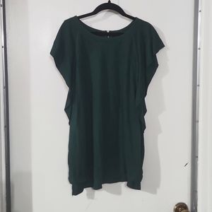 Worthington Forest Green Soft Blouse